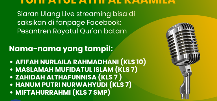 Tasmi Sekali Setor Matan Tuhfatul Athfal Kaamila
