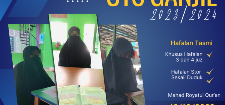 Tasmi’ Al-Qur’an 3 dan 4 Juz UTS Ganjil 2023/2024