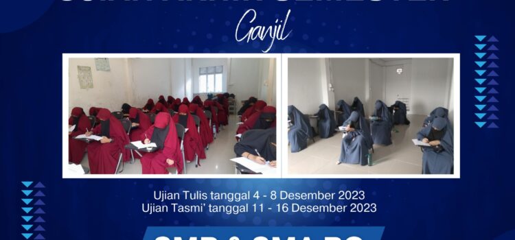 💠 Selamat & Sukses ujian akhir semester Ganjil SMP & SMA RQ 2023