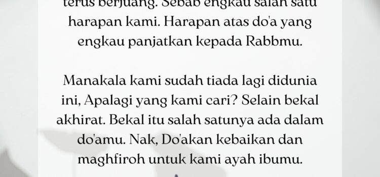 Dear Anak Santriku