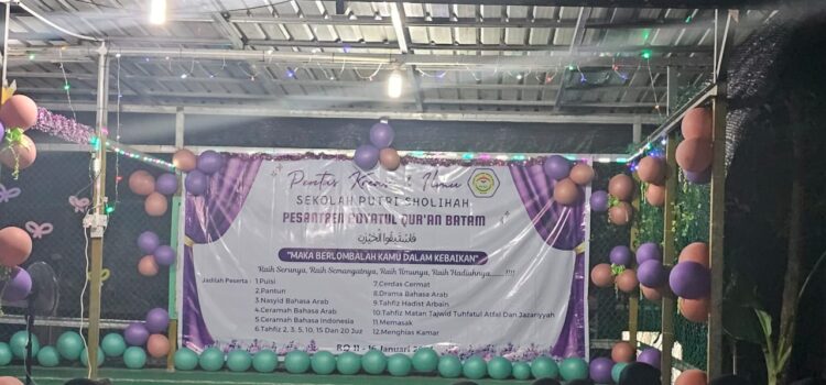 Pesantren Royatul Qur’an Batam Menggelar Pentas Seni dan Ilmu untuk Meningkatkan Bakat Santri