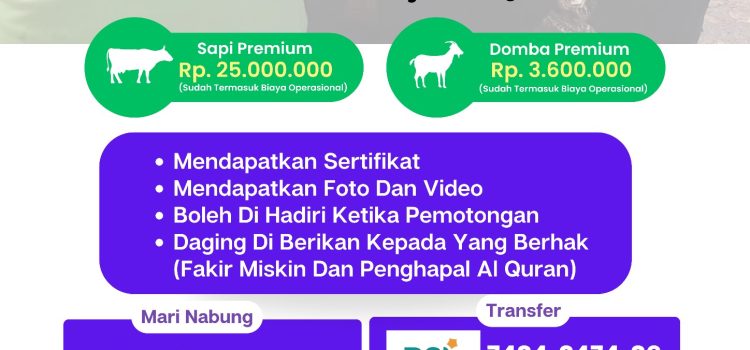 SEMUA BISA QURBAN di Pesantren Royatul Qur’an Batam SEMUA BISA QURBAN di Pesantren Royatul Qur’an Batam